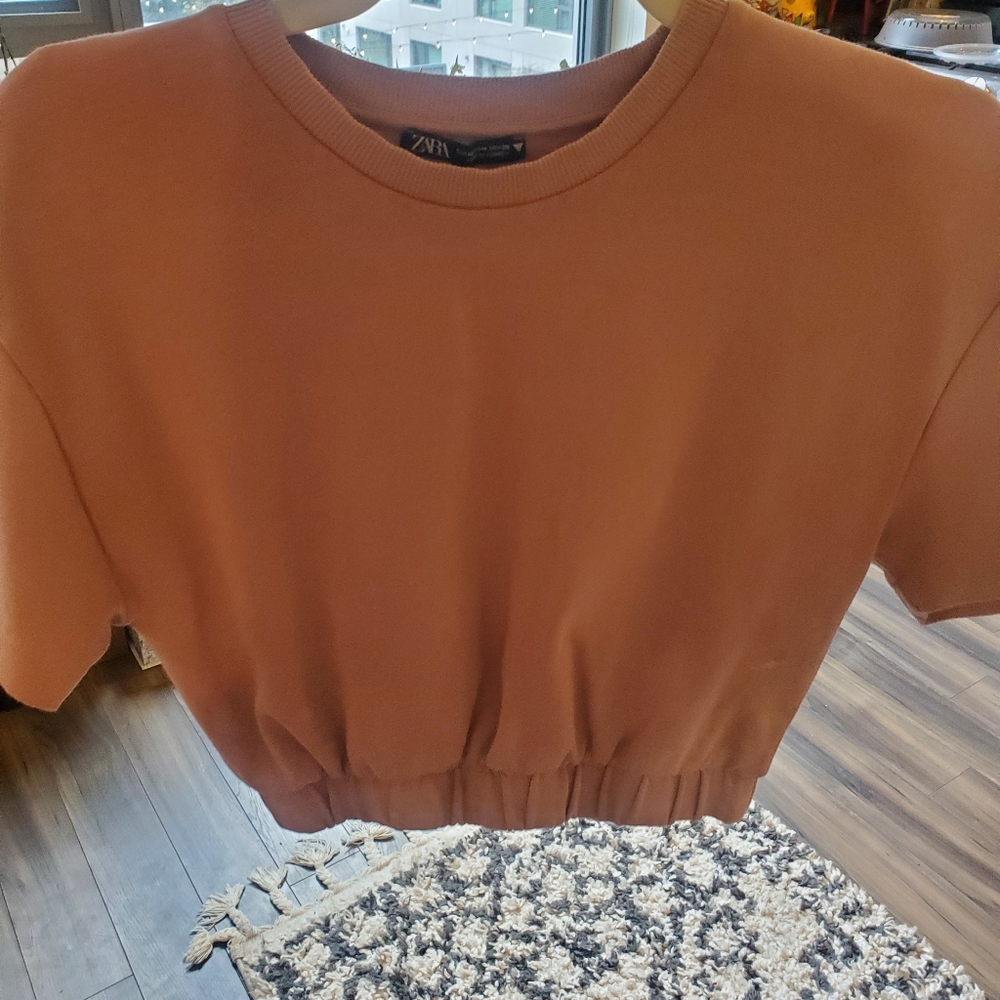 Zara Shirt - purple - size M